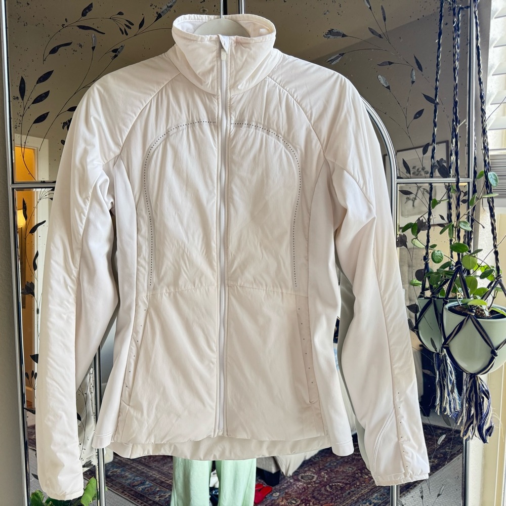 Lululemon Athletica Off-White Lightweight Jacket